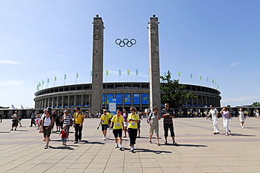 Olympic Stadium, 12th IAAF World Championships in Athletics 2009, the federal capital, Berlin, Germany, Europe