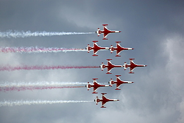 Turkish Stars aerobatic team, Turkey, Airpower 2009 in Zeltweg, Austria, Europe