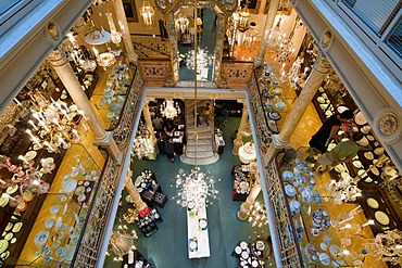 Traditional store Lobmeyr, Kaerntner Strasse, shopping street, Vienna, Austria, Europe