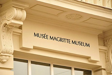 Magritte Museum, Brussels, Belgium, Europe