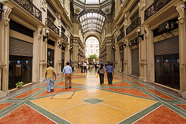 City hall building, gallery glass roof, Guayaquil, Guayas Province, Ecuador, South America