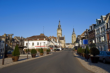 Le Cateau de Cambresis, rue Charles Seydoux, Nord Pas-de-Calais, Normandy, France, Europe, PublicGround