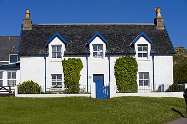 House on Iona, Inner Hebrides, Scotland, United Kingdom, Europe