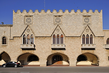 Bishop's Palace, Rhodes Town, Rhodes, Greece, Europe