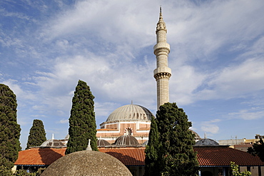 Suleyman Mosque, Rhodes Town, Rhodes, Greece, Europe