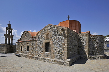 Church Kimisis tis Theotokou, Asklipio, Rhodes, Greece, Europe