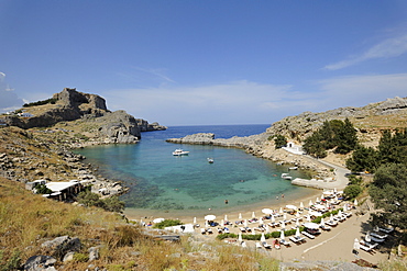 Apostle Paul's Bay, Agios Pavlos Bay, Lindos, Rhodes, Greece, Europe