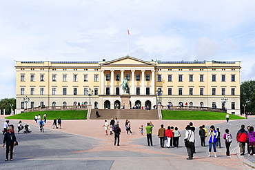 The Royal Palace, Oslo, Norway, Scandinavia, Northern Europe