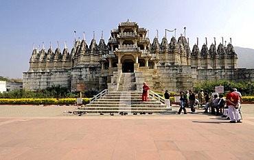 Seth Anandji Kalayanji Pedhi, Jain temple complex, Adinatha Temple, Ranakpur, Rajasthan, North India, India, South Asia, Asia