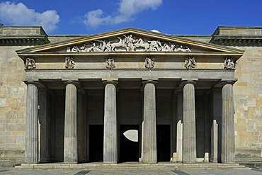 Neue Wache building by Karl Friedrich Schinkel, Unter den Linden avenue, Berlin Mitte district, Berlin, Germany, Europe