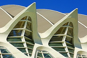 Principe Felipe Science Museum, City of Arts and Sciences by Santiago Calatrava, Comunidad Valenciana, Valencia, Spain, Europe