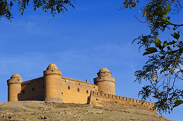 La Calahorra renaissance castle at la Calahorra village, Granada province, Andalusia, Spain, Europe