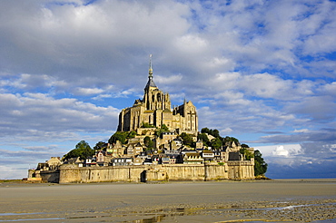 Mont-Saint-Michel, Benedictine abbey, Normandy, France, Europe