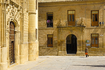 Jabalquinto Palace, 16th century, Baeza, Jaen province, Andalusia, Spain, Europa