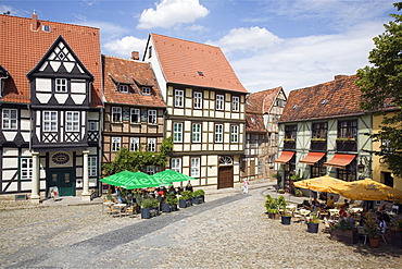 Schlossberg, Quedlinburg, Saxony-Anhalt, Germany, Europe