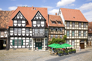 Schlossberg, Quedlinburg, Saxony-Anhalt, Germany, Europe