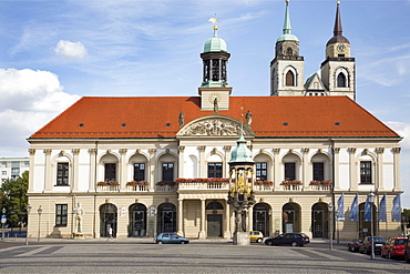 Old Town Hall, Magdeburg, Saxony-Anhalt, Germany, Europe