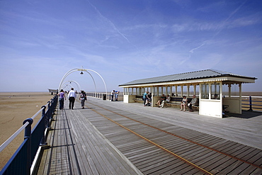 Southport Pier, Merseyside, England, United Kingdom, Europe