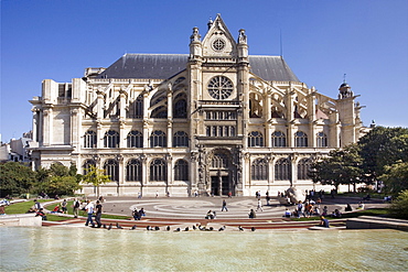 St Eustache with l'Ecoute, Paris, France, Europe