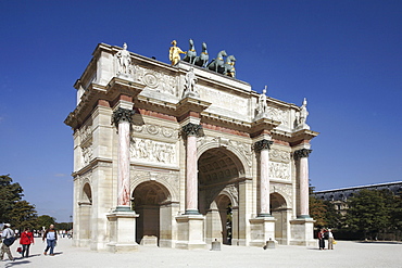 Arc de Triomphe du Carrousel, Paris, France, Europe