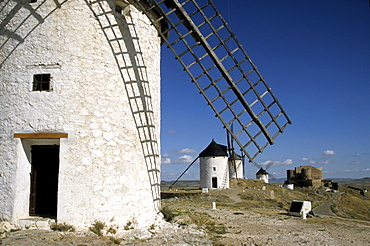 Don Quixote windmills, Consuegra, Castilla-La Mancha, Spain, Europe