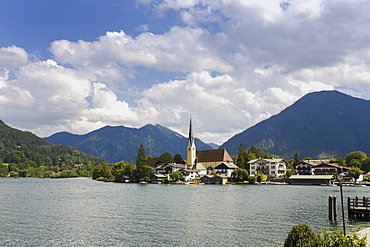 Rottach-Egern, Tegernsee lake, Upper Bavaria, Bavaria, Germany, Europe