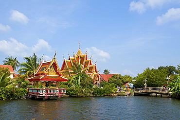 Temple in Bo Phut, Ko Samui island, Thailand, Asia