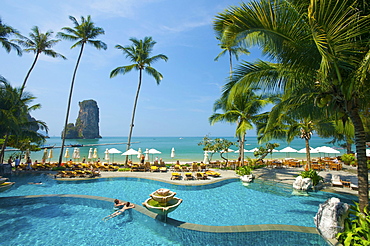 Pool of the Centara Resort, Krabi, Thailand, Asia