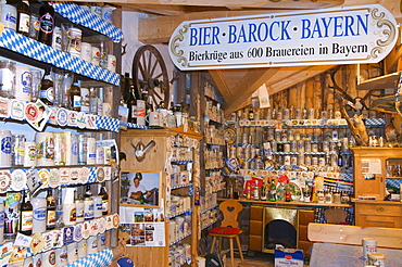 Bavarian Bierkrugmuseum, Beer Stein Museum near Rettenberg, Allgaeu, Bavaria, Germany, Europe