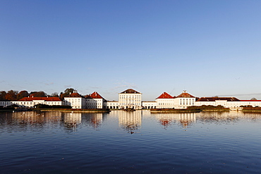 Schloss Nymphenburg Palace, east front, Munich, Upper Bavaria, Bavaria, Germany, Europe