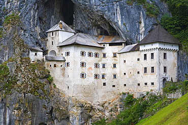 Predjama Castle, Predjamski Grad, near Postojna, Inner Carniola, Slovenia, Europe