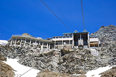 Rifugio Torino, Funivie Monte Bianco, Mont Blanc funicular, Mont Blanc Massif, Alps, Italy, Europe