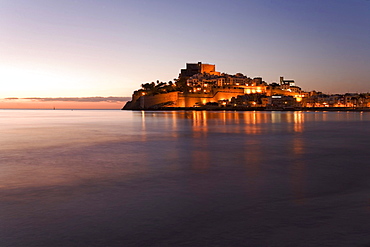 Morning atmosphere near Peniscola, Costa Azahar, Spain, Europe