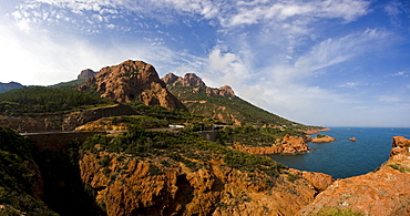 Esterel Massif, Provence-Cote d'Azur, Departement du Var, France, Europe