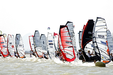 Formula Windsurfing World Championship in Santa Pola, Spain, Europe