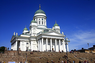 Cathedral and Senate Square, Helsinki, Finland, Europe