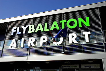 Flybalaton, Balaton West Airport in Sarmellek, Lake Balaton, Balaton, Hungary, Europe