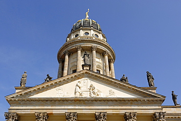 Franzoesischer Dom, French Cathedral at the Gendarmenmarkt, Berlin, Germany, Europe