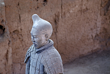 Terracotta army, part of the grave complex, hall 1, mausoleum of the 1st Emperor Qin Shi Huang in Xi'an, Shaanxi Province, China, Asia