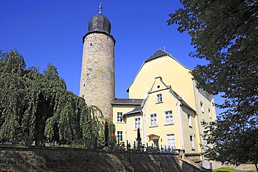 The Eisfelder Schloss castle in Eisfeld, Hildburghausen district, Thuringia, Germany