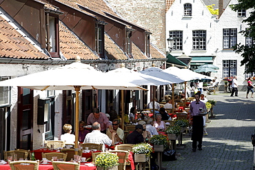 Restaurant Maximiliaan of Oostenrijk, Bruges, Flanders, Belgium, Europe