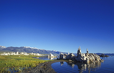 Tuff at Mono Lake, bizarre, California, America, United States