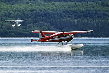 Sea planes, Katmai Nationalpark, Alaska, USA