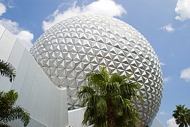 Spaceship Earth at Epcot, Walt Disney World Resort, Florida, USA