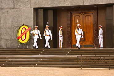 Ho Chi Minh Mausoleum, Hanoi, Vietnam, Asia