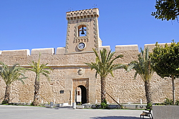 Castillo Fortaleza, castle, fortress, cultural center, museum, Santa Pola, Alicante, Costa Blanca, Spain, Europe