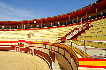 Bullring, bullfighting, arena, Monovar, Alicante, Spain, Europe