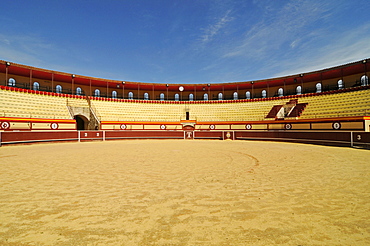 Bullring, bullfighting, arena, Monovar, Alicante, Spain, Europe