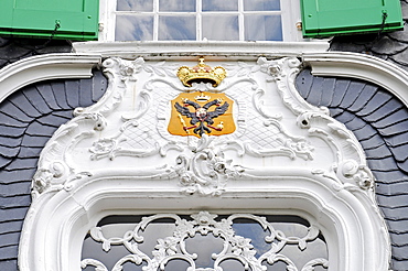 Crest, Haus Cleff house, Heimatmuseum museum for local history, historical center, Haste, Remscheid, Bergisches Land region, North Rhine-Westphalia, Germany, Europe