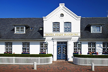 Hotel "Stadt Hamburg" in Westerland, Sylt island, Schleswig-Holstein, Germany, Europe